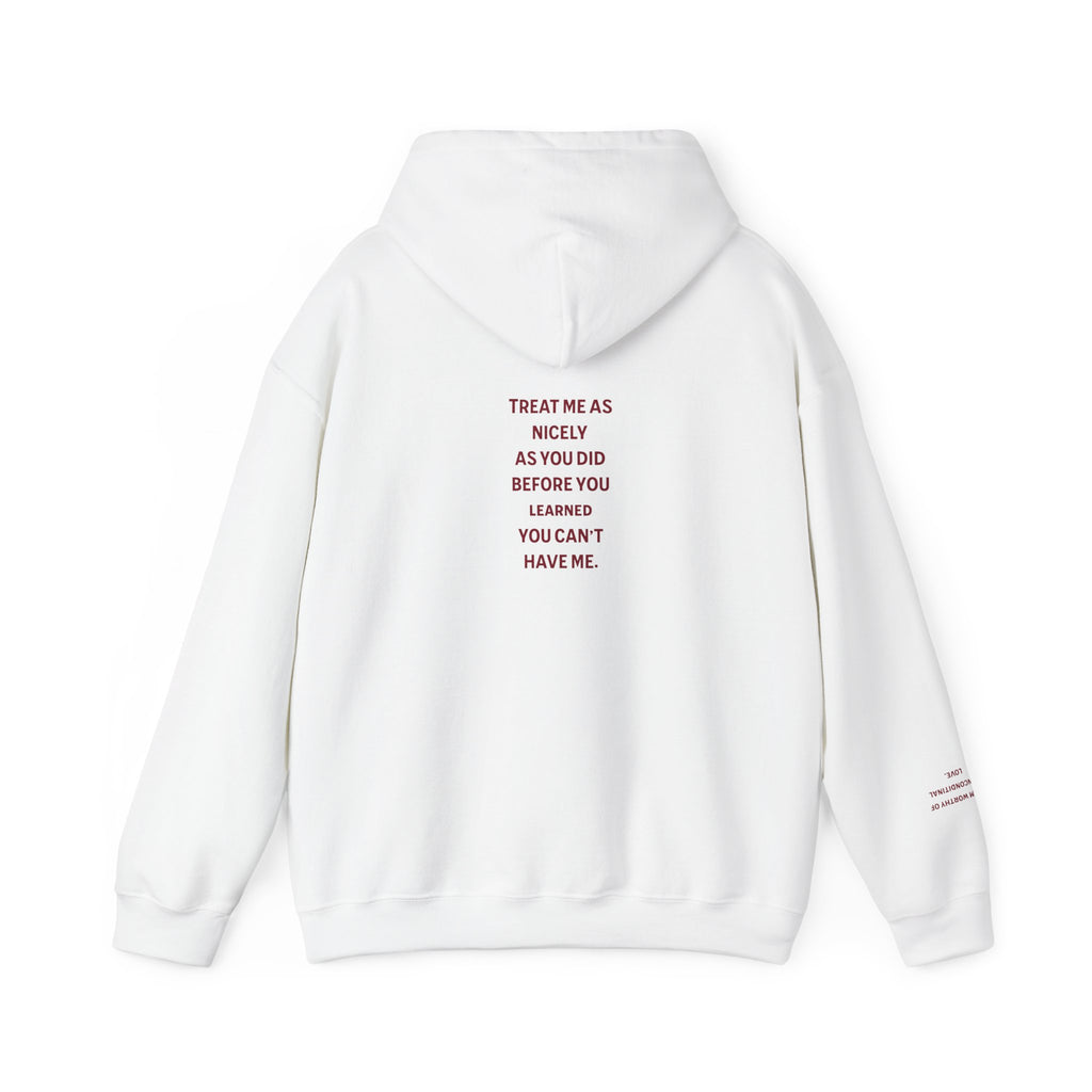 Comfy "Treat Me Nice" Hoodie