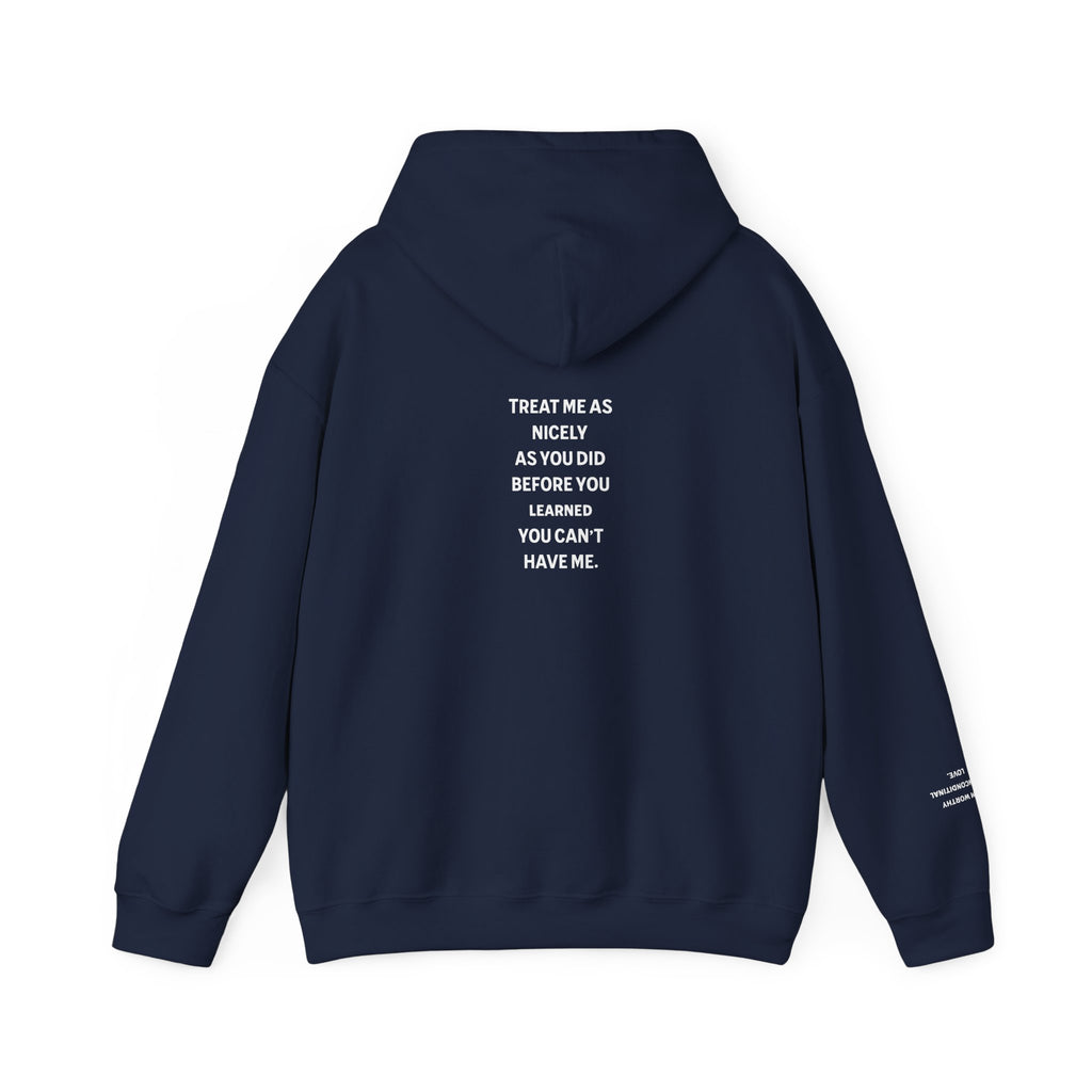 Comfy "Treat Me Nice" Hoodie