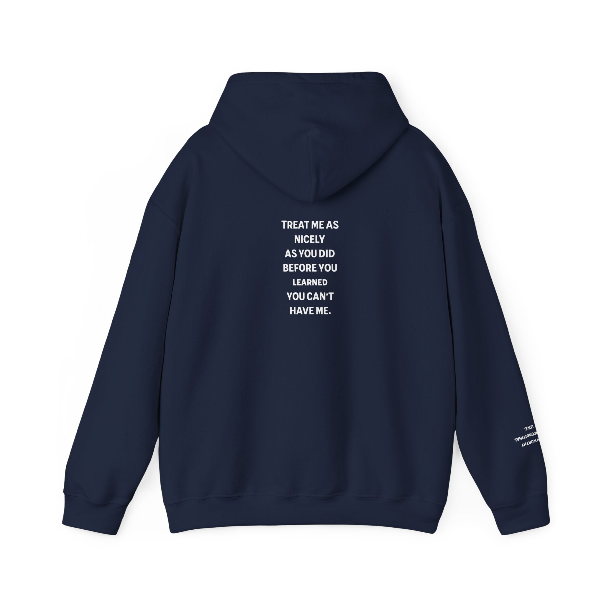 Comfy "Treat Me Nice" Hoodie