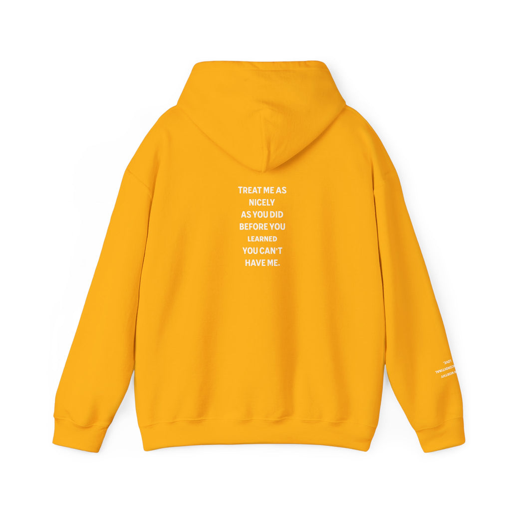 Comfy "Treat Me Nice" Hoodie