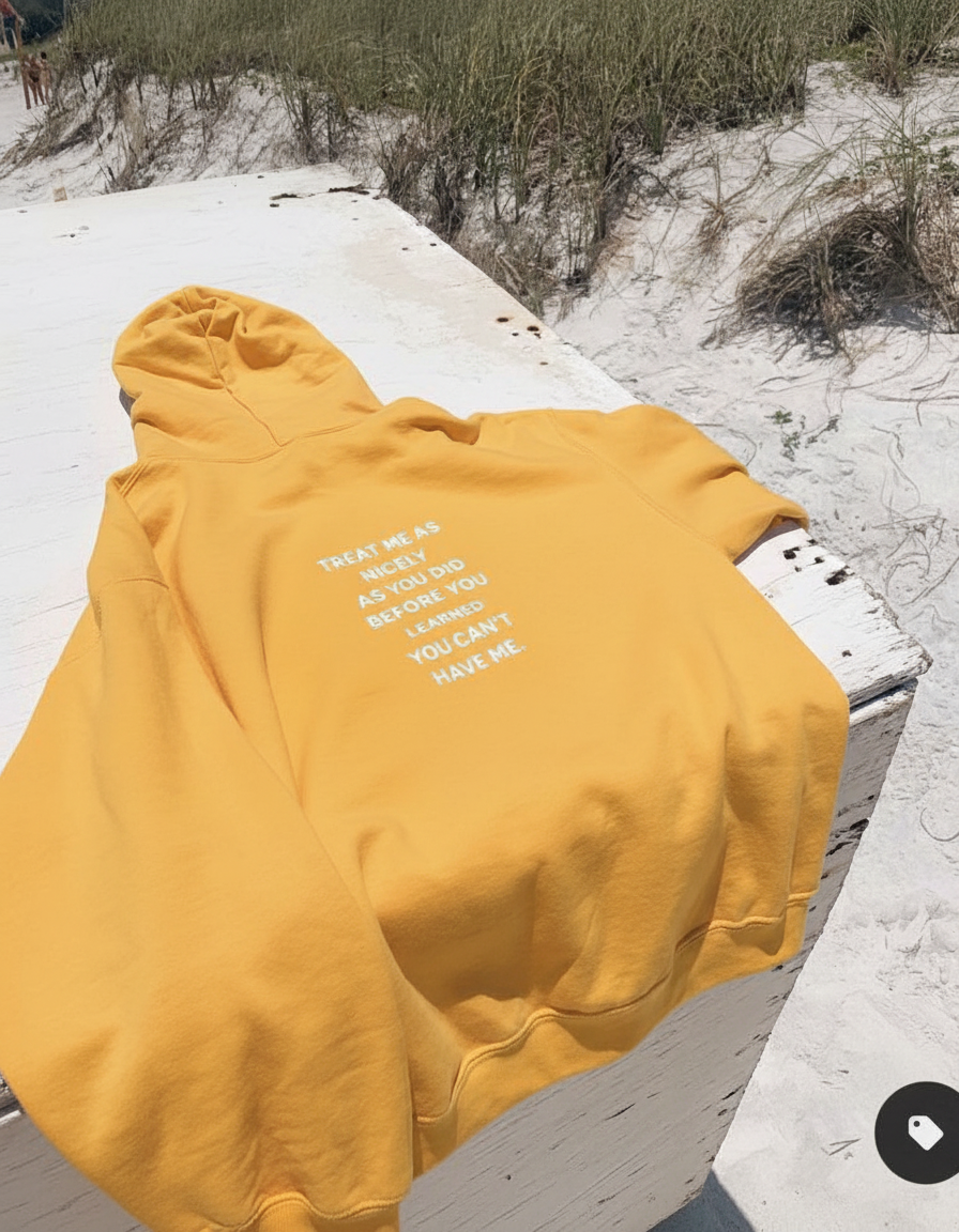 Comfy "Treat Me Nice" Hoodie