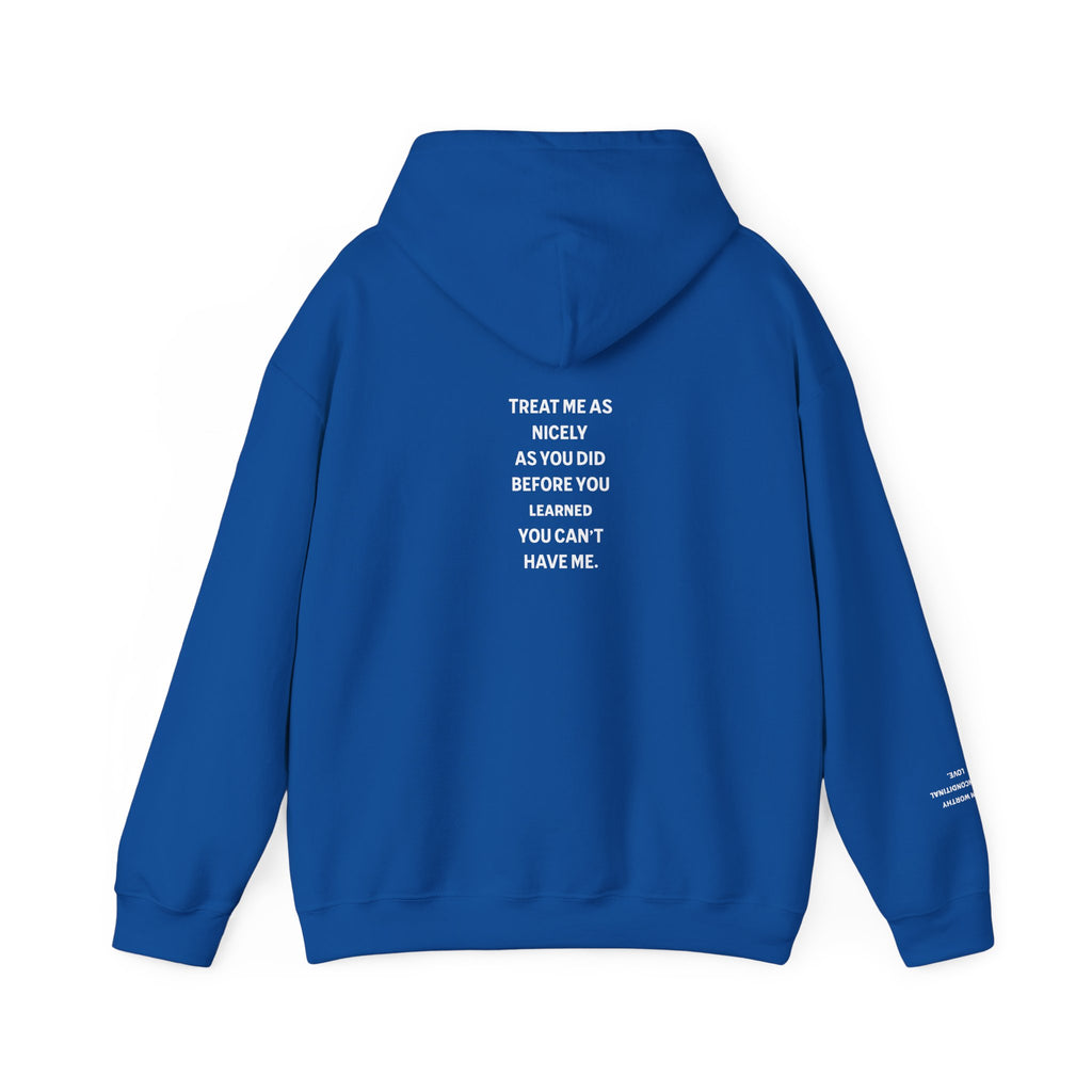 Comfy "Treat Me Nice" Hoodie