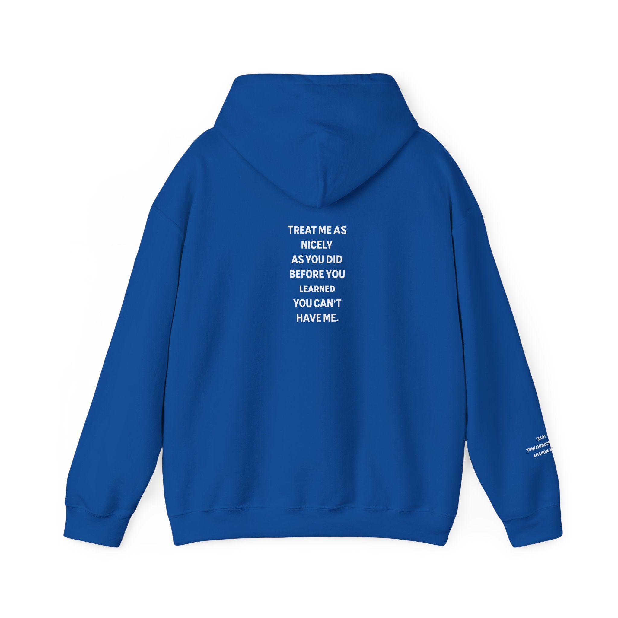 Comfy "Treat Me Nice" Hoodie