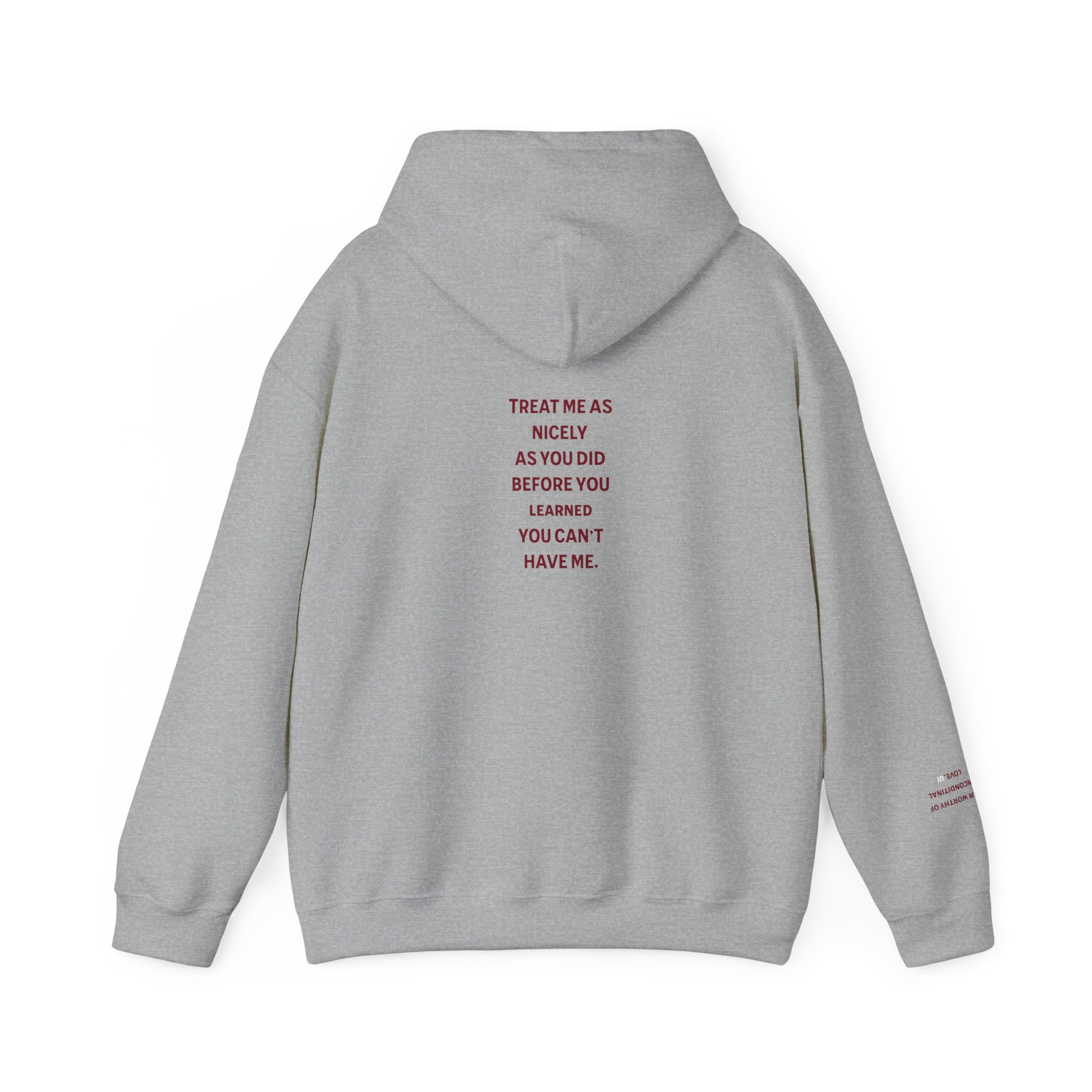 Comfy "Treat Me Nice" Hoodie