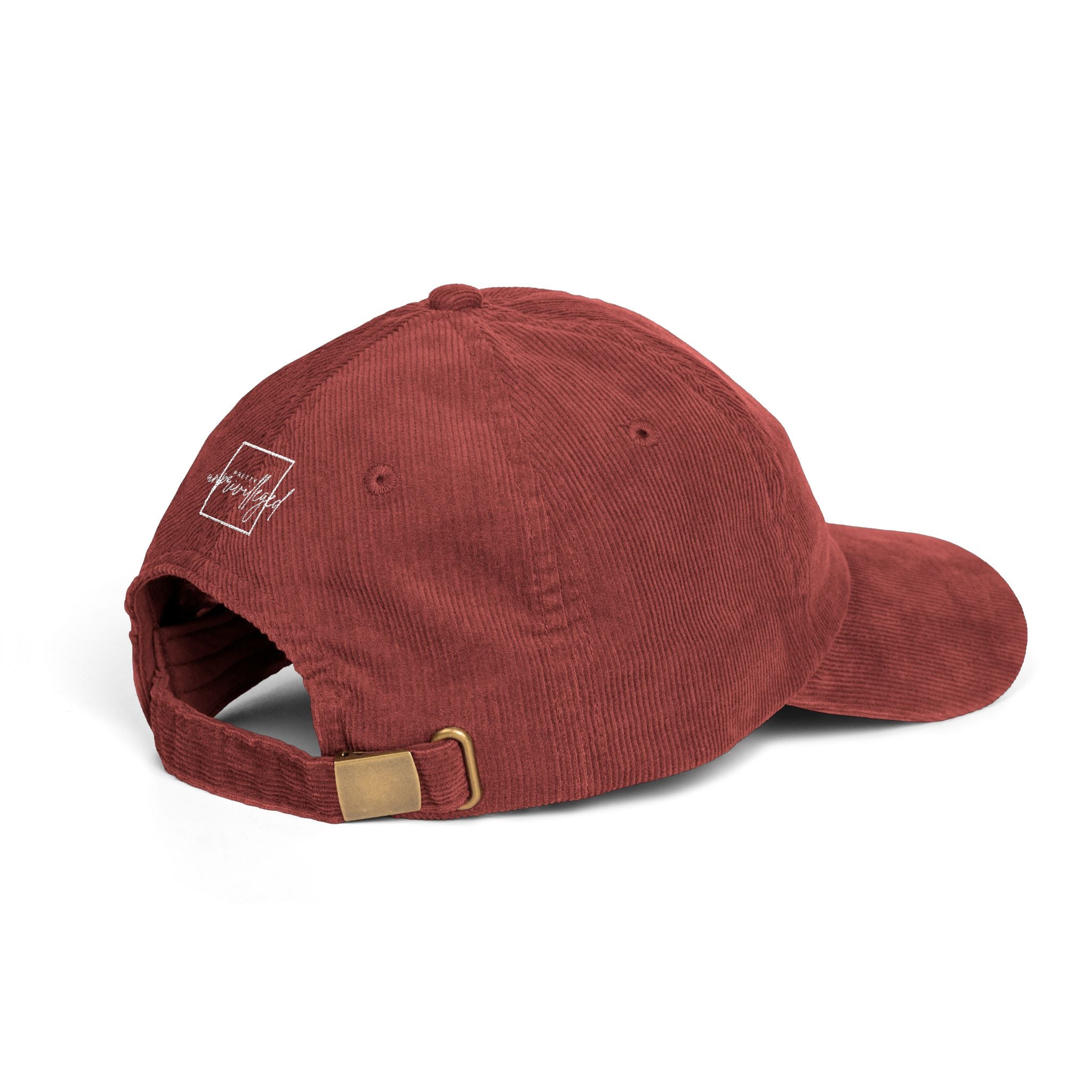 Pretty Unprivileged - Corduroy Baseball Cap